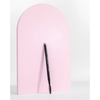 Brushworks Double Ended Brow Brush And Spoolie perie de sprâncene cu două capete - imagine 3